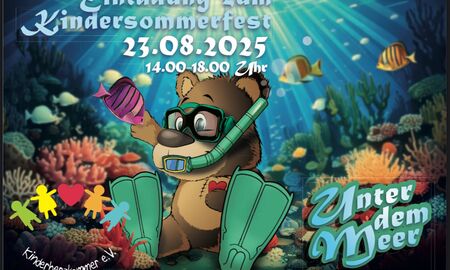 Sommerfest-Flyer 2025 - Unter dem Meer